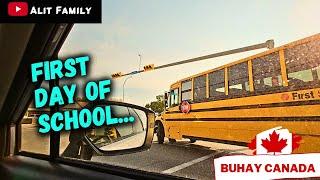 FIRST DAY OF SCHOOL NA SA CANADA + Update sa DIY ng Basement #buhaycanada  #canadavlogs