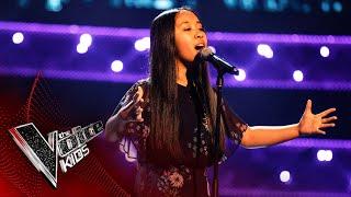 Justine Performs 'Never Enough' | Blind Auditions | The Voice Kids UK 2020