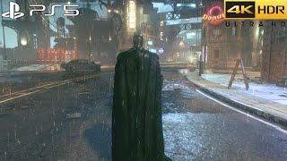 Batman: Arkham Knight (PS5) 4K HDR Gameplay - (Full Game)