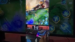 Mastering Mobile Legends with keyboard and mouse️ HANDCAM #nolinggaming #shorts #short #mlbb