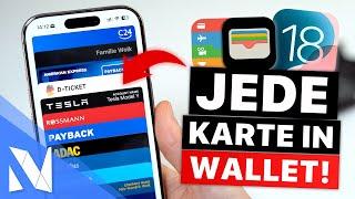 JEDE Karte (Konzerttickets, D-Ticket, Kundenkarte) in Apple Wallet legen! (2025) | Nils-Hendrik Welk