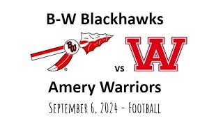 B-W vs Amery Football