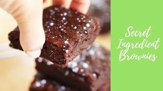 Secret Ingredient Flourless Brownies - Lexi's Clean Kitchen