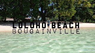 Visiting Loloho Beach to snorkel in the tropics of Bougainville, Papua New Guinea