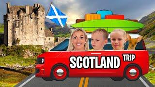 TRIP to Scotland (FAMILY TRAVEL VLOG) w/ Gaby and Alex Family