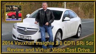 2014 Vauxhall Insignia 2 0 CDTi SRi 5dr | Review and Virtual Video Test Drive