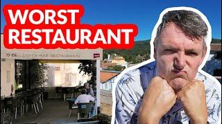 Jimmy Reviews Restaurante O Zé - Our Most Disappointing Meal Yet?