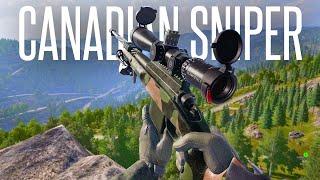 THE BEST SNIPER SPOT IN THE GAME - SQUAD 40 vs 40 Canadian Sniper Gameplay