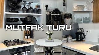 MUTFAK TURU || YENİ MUTFAĞIM | DOLAP İÇİ DÜZENİM | DEKORASYON FİKİRLERİ |