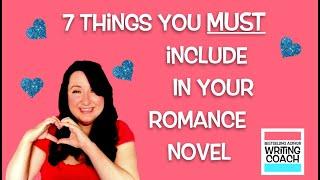 How to Write a Romance Novel that SIZZLES  | Use the Award-Winning Romance Outline!