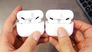 Как отличить оригинальные AirPods Pro от копии?