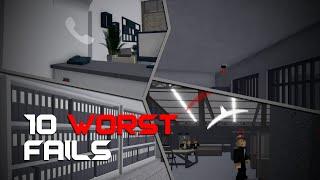 10 Worst Fails in Entry Point [Roblox]