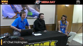 Chet Holmgren - 2024 OKC Thunder Media Day