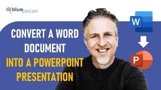 Export MS Word Document to PowerPoint Presentation for Word Online & Word Desktop Application