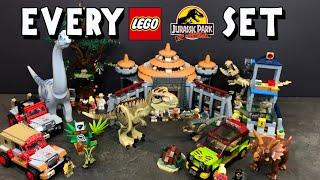 EVERY LEGO Jurassic Park 30th Anniversary Set Comparison and Review! FULL WAVE!