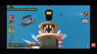 Boat breaker sound for @codeshunterx4