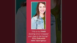 Erin has been unstoppable since taking the Advanced Commercial Callback Class! #Actor #WorkingActor