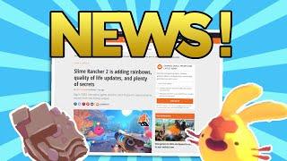 SLIME RANCHER NEWS!-No Extractors but NEW AREAS!!