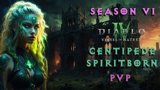 Diablo 4 - Season 6 - Spiritborn PvP (Touch of Death)