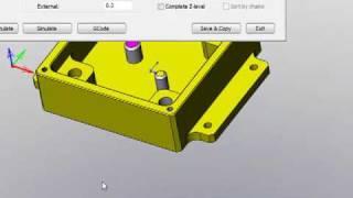 profile part 1 in 2.5D Milling