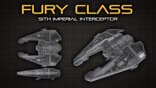 Star Wars: Fury Class Sith Imperial Interceptor | Ship Breakdown