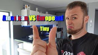 IS LIVING in AMERICA better than EUROPE !? American vs European Apartments, My Tiny Home DIY