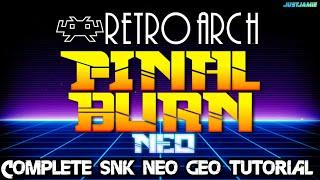 RetroarchNeo Geo Emulation Setup Guide #retroarch #snk #neogeo