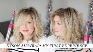 My FIRST TIME trying the Dyson Airwrap Styler