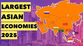 Asian Economies by GDP PPP 2025 | Largest Economies in Asia 2025 | Economies 2025 | Facts Nerd