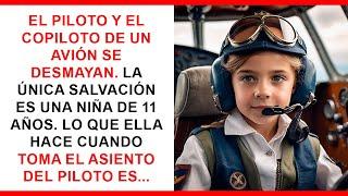 Piloto y copiloto se desmayan, entonces una niña de 11 años...