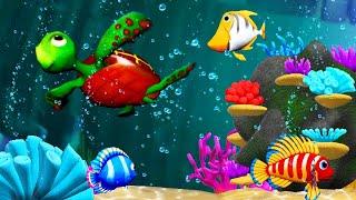 Bedtime Lullaby and  Soothing Fish Animation  Baby Lullaby  Baby Sleep Music 