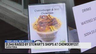 Stewart's Shops raised $1,545 at Saratoga Chowderfest