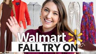 *NEW* Walmart Fashion Fall Try On Haul 