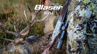 Macnab with the Blaser BD14 in Scotland