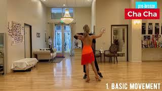 Cha cha(pre-bronze level )Basic movement by Oleg  “Dance With Oleg” APP & DanceWithOleg.com