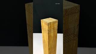 Make Simple Table Leg Design #woodworking #art #shorts