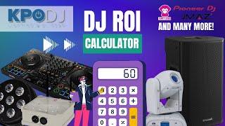 DJ Gear ROI Calculator: Invest Smart