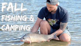 Overnight Camping and Fall Fishing