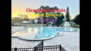 Clearwater Owner Finance 2br, 2ba condo in 55+ community