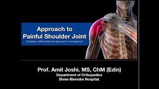 approach to shoulder pain