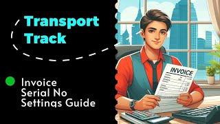 Transport Track Software Invoice Serial No Settings.