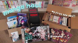 manga haul & unboxing // my FIRST BOXSET !!