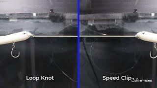 Underwater Test: Loop Knots vs Speed Clips with Topwater Lures