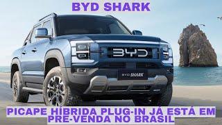 BYD Shark 2025: A Picape Híbrida Plug-in que Chega ao Brasil com 480 cv!