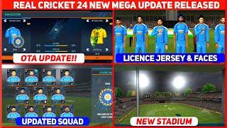 Real Cricket 24 New Update Released | Rc24 Phase-2 Update | New Jersey & Faces | Rc24 New Update