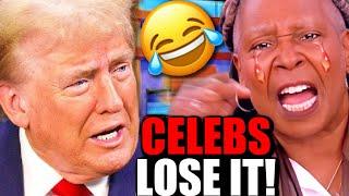 Trump DESTROYS Whoopi Goldberg in HILARIOUS ROAST - Hollywood LOSES IT!