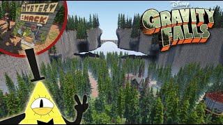 I built ALL of GRAVITY FALLS in Minecraft