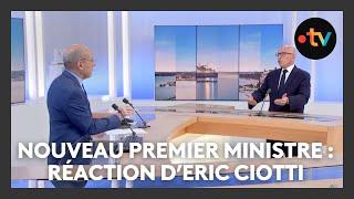 Réaction d'Éric Ciotti à la nomination de François Bayrou, nouveau Premier ministre