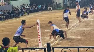 western railway vs Mahatma Gandhi  sports club Mumbai upnagar 1 inningstate level kho kho match)