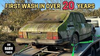 Barn Find 1985 Saab 900i | First Wash In 20 YEARS!